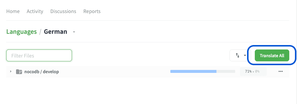 Crowdin Translate Button