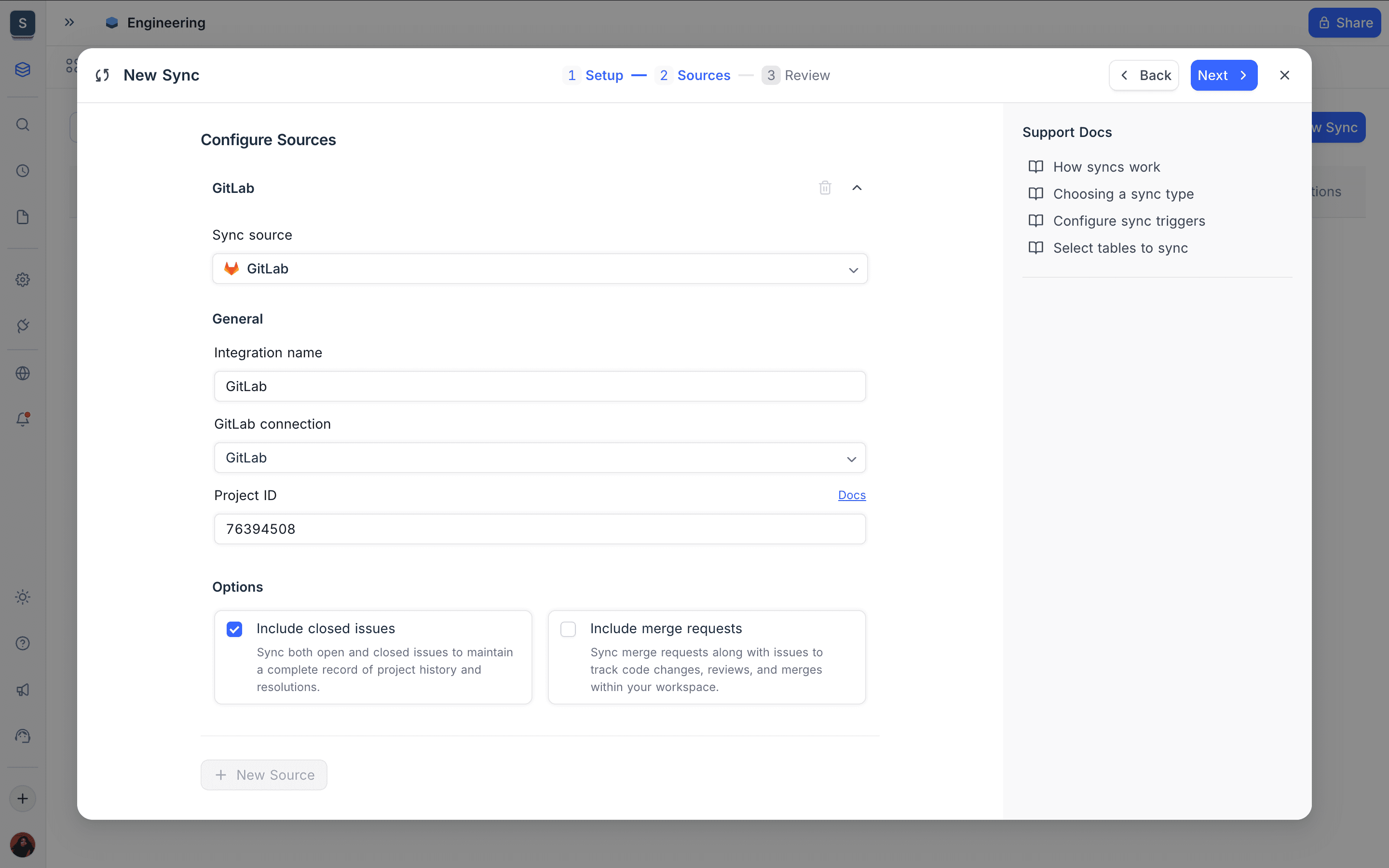 GitLab Ticketing Sync Configuration