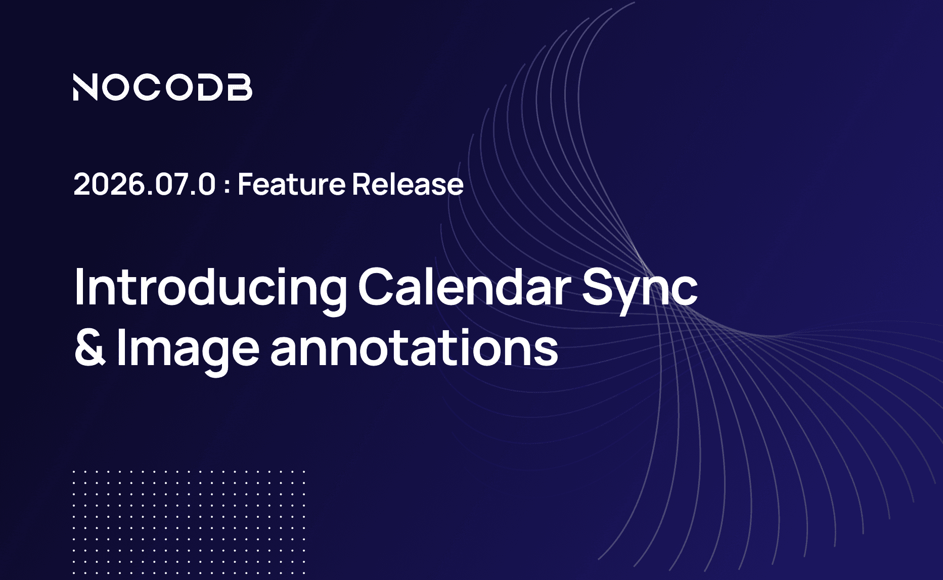 Introducing Calendar Sync & Image Annotations