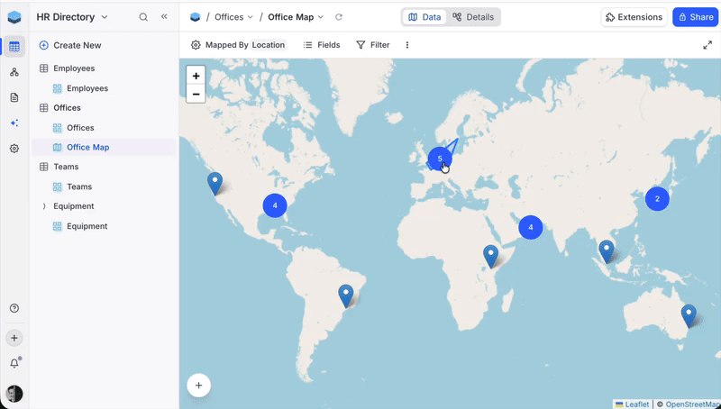 Map View