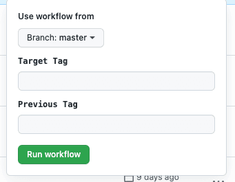 Release Branch Selection